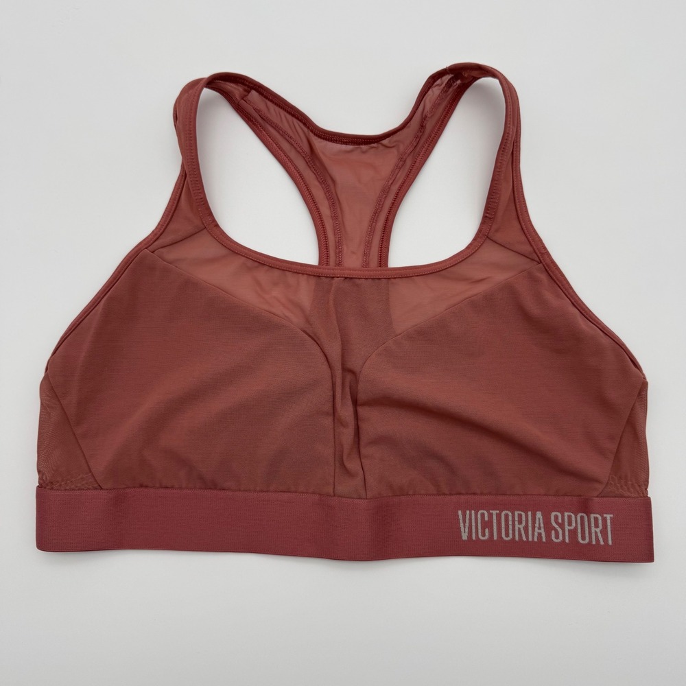 Victoria Sport Mesh Sports Bra Mauve Size XL‎